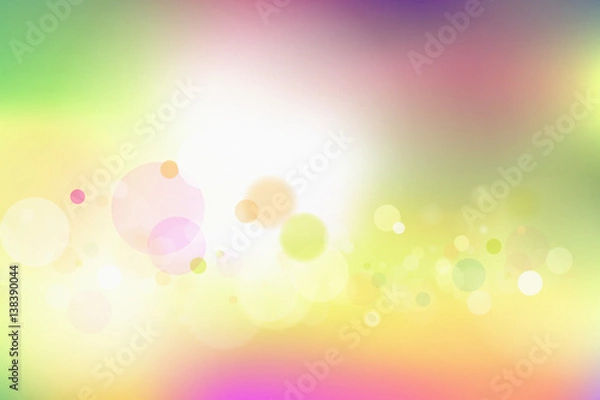 Obraz Colorful spring background