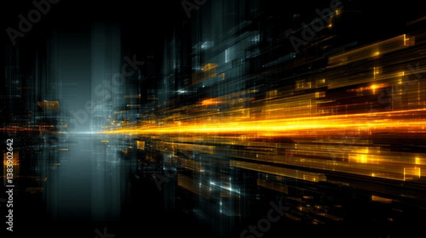 Obraz Technology abstract background