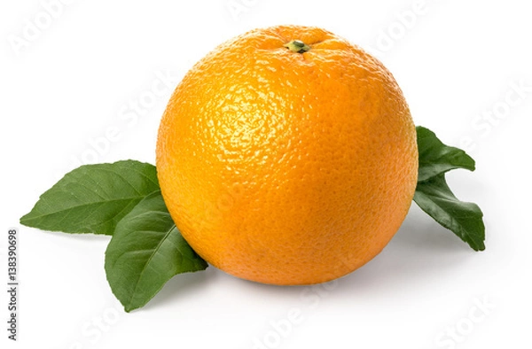 Fototapeta Orange fruit isolated