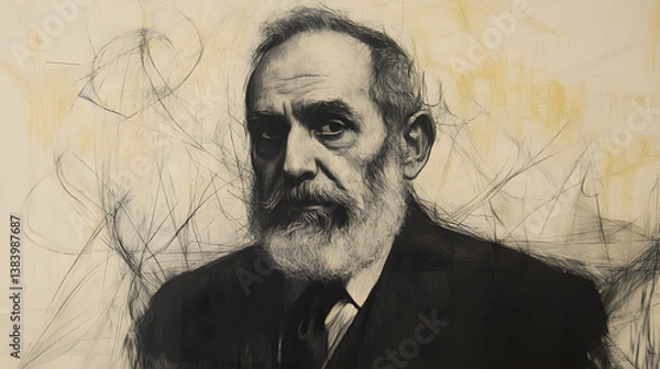 Fototapeta Antonio Meucci - The Man Recognized a Century Too Late 