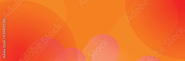 Fototapeta orange abstract background with diagonal round shape elements. Minimalist geometric. Modern design. Suitable for covers, banners, brochures, headers, presentations, websites, companies. vector