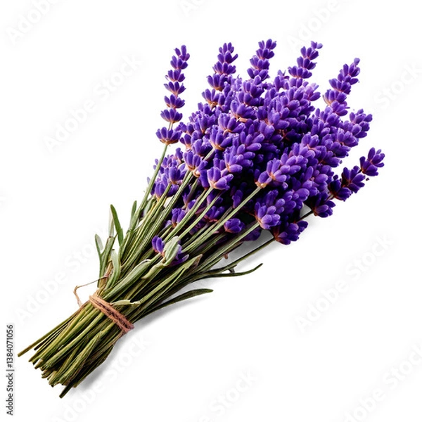 Obraz Lavender flower with transparent background