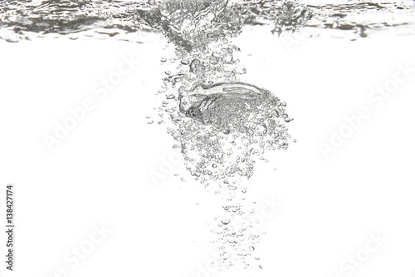 Fototapeta 水中の泡