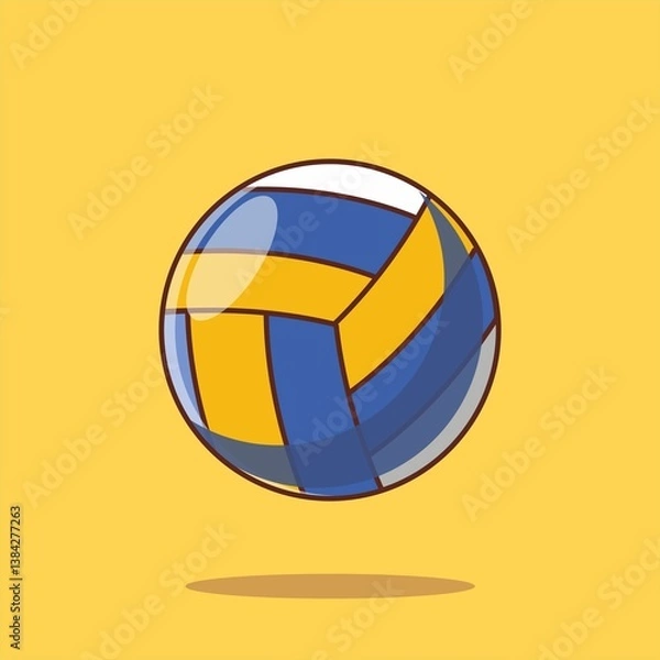 Obraz volleyball ball Illustration