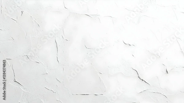 Fototapeta White Textured Background With Subtle Gray Lines And Dots