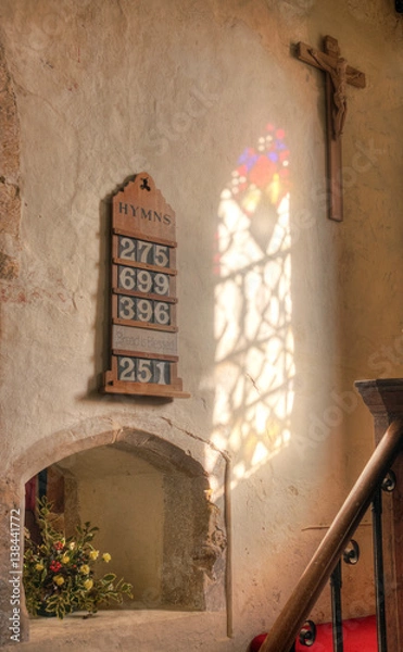 Obraz Hymn Number Board