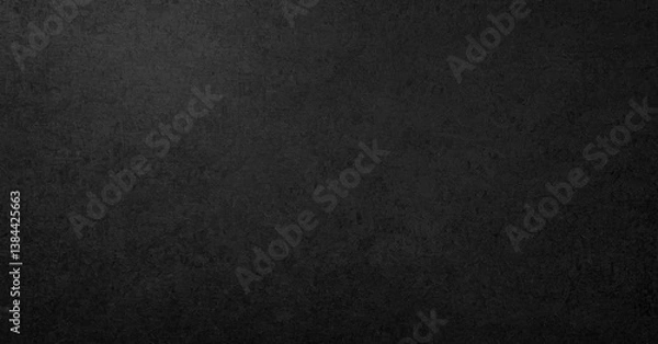 Fototapeta Black premium background with damaged wall texture and very charming details. Subtle patterns in a dark, elegant black background.