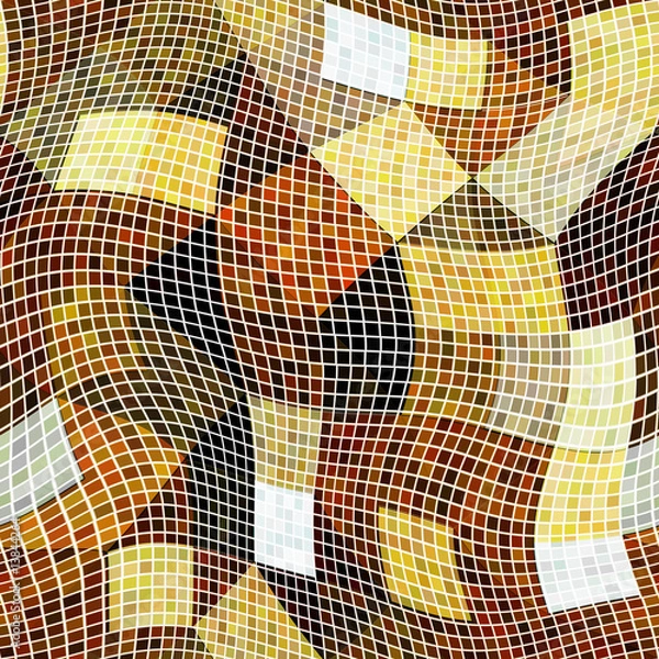 Fototapeta surreal cubes background