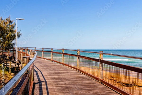 Fototapeta Boardwalk By The Sea