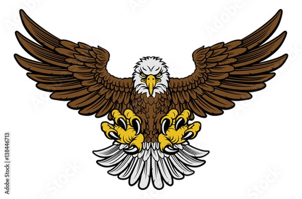 Obraz Maskotka Bald Eagle
