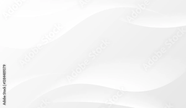 Obraz White background with gradient colors and dynamic art decorations.