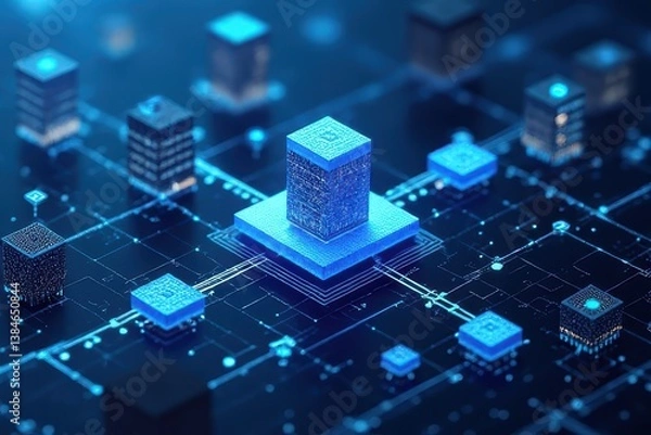 Fototapeta Ansible Infrastructure Visualization