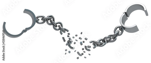 Obraz Zerwane kajdany