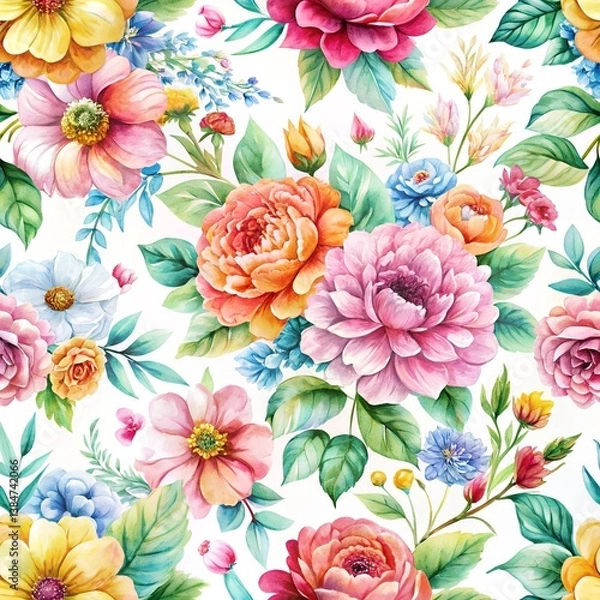 Obraz seamless pattern with beautiful background 