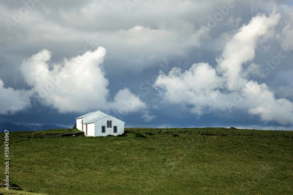 Obraz lonsome white house