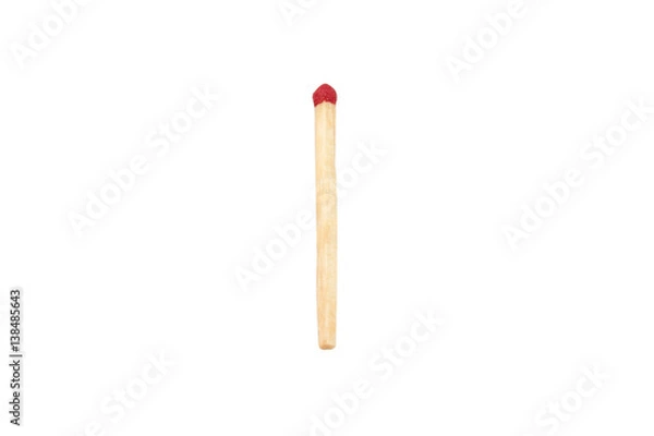 Fototapeta matches isolated on white background