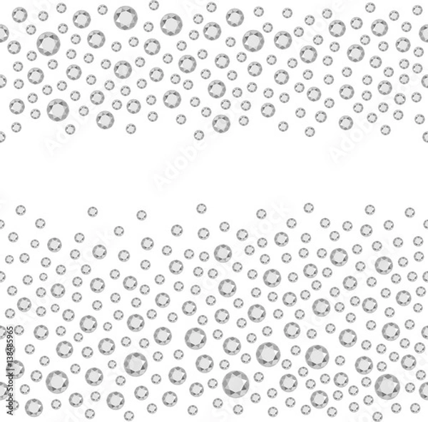 Obraz Seamless rhinestones