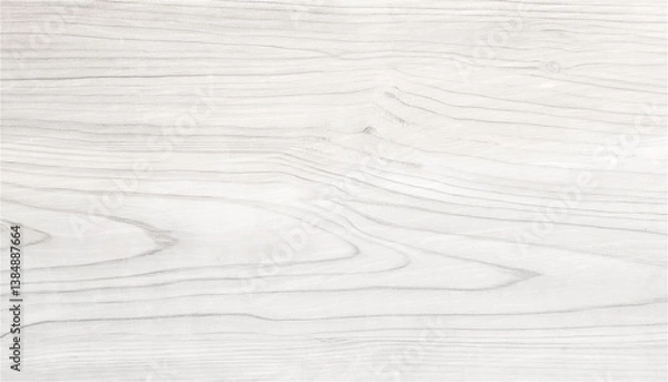 Obraz シンプルで洗練された白い木目デザイン