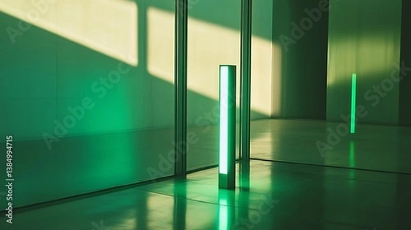 Obraz empty corridor in the office