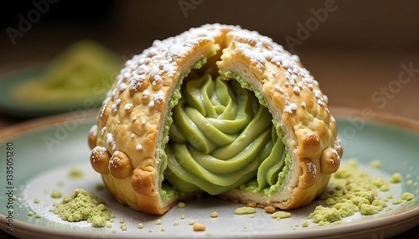 Obraz Matcha Cream Puff