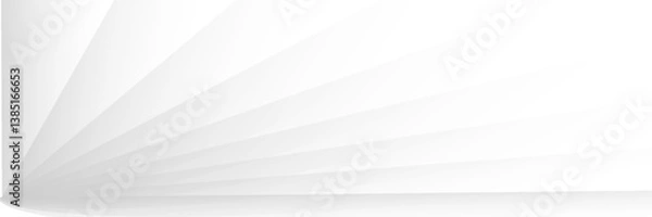 Fototapeta Abstract white gradient diagonal background with shadow. Modern diagonal paper cut. Suitable for business, banners, posters, websites, flyers, covers, presentations. Vector