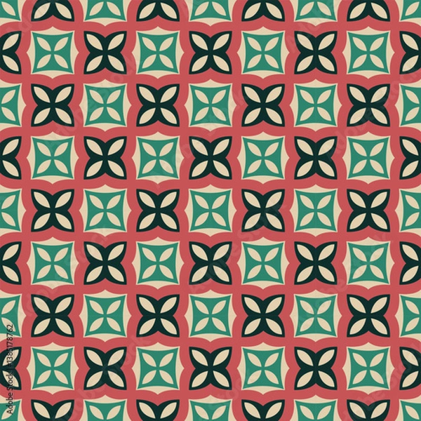 Obraz Beautiful geometric vector pattern perfect for fabric, wallpaper and home decor