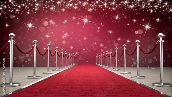 Obraz Red Silver Glamour
