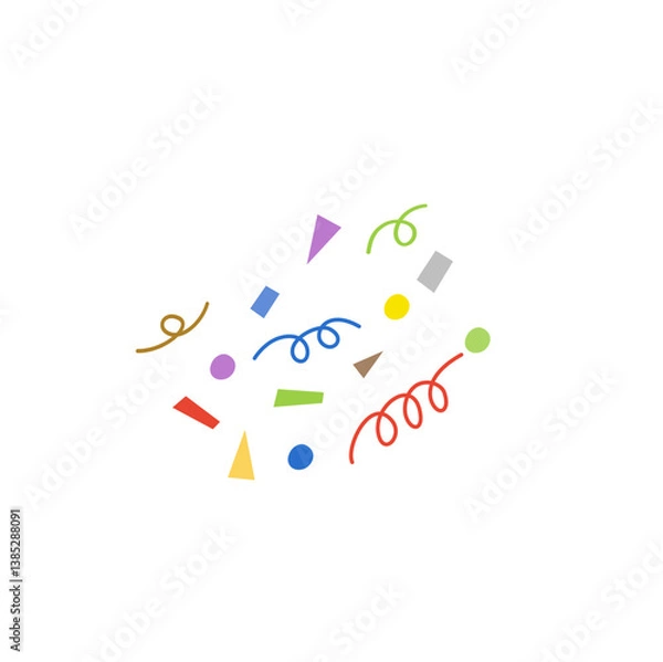 Fototapeta splash partypopper