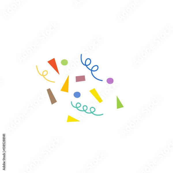 Fototapeta splash partypopper