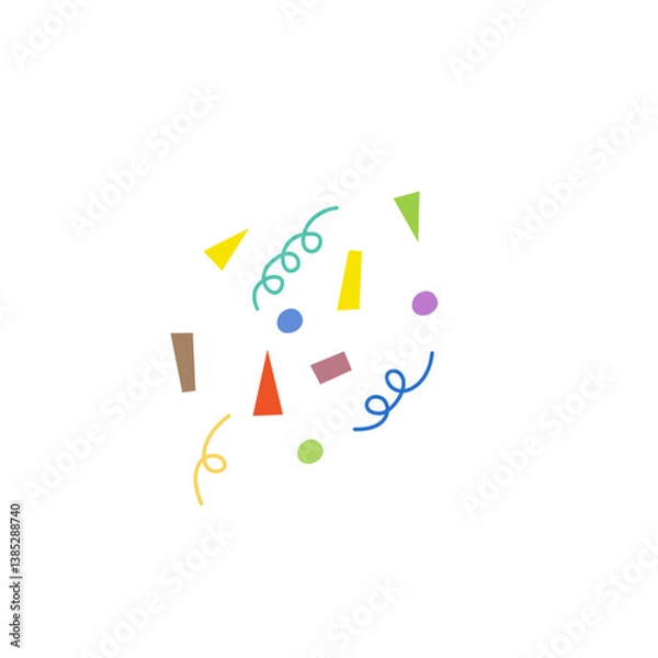 Fototapeta splash partypopper