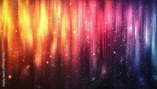 Fototapeta Colorful vertical gradient background with blurred stripes of light and dark colors. 