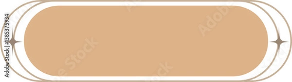 Fototapeta Aesthetic Minimal Frame