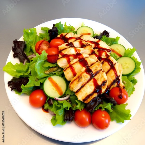 Obraz grilled chicken breast