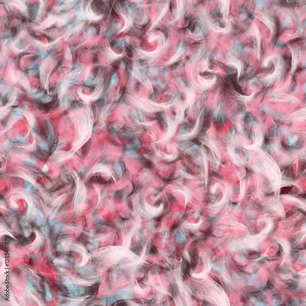 Obraz pink wool abstract seamless endless repeat pattern background fabric fashion design allover print wrapping paper digital illustration art texture textile wallpaper colorful apparel image 