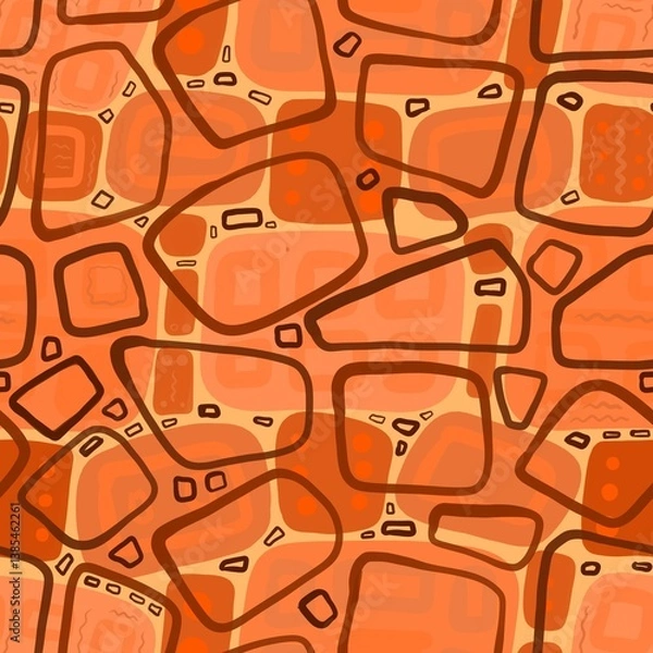 Fototapeta seamless pattern of computer