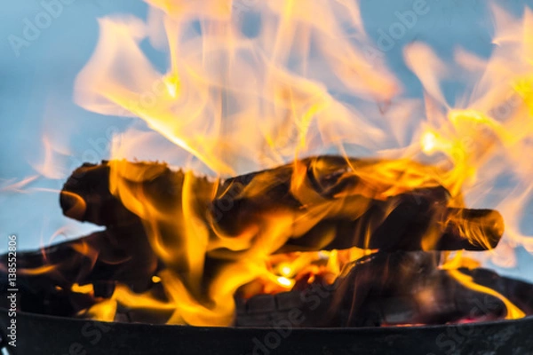 Fototapeta Огонь