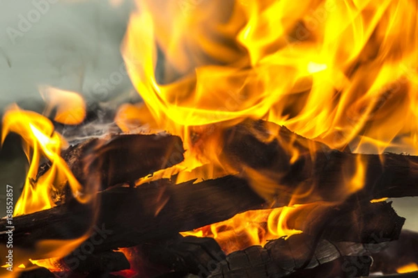 Fototapeta Огонь