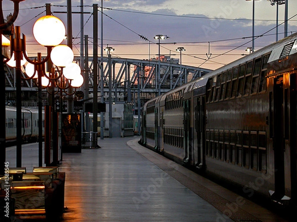 Fototapeta gare du nord