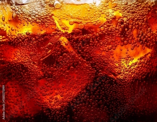 Obraz コーラのアップの背景