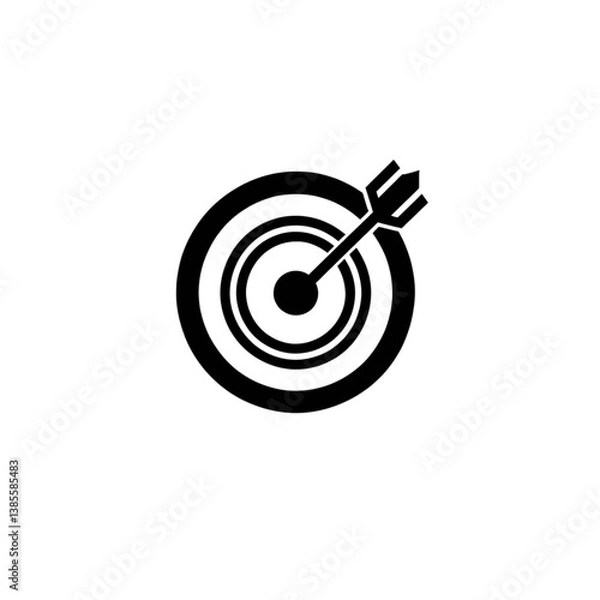 Fototapeta Precision Focus: Achieving Goals with Accuracy