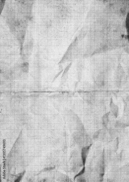 Fototapeta Large vector halftone paper texture with a transparent background