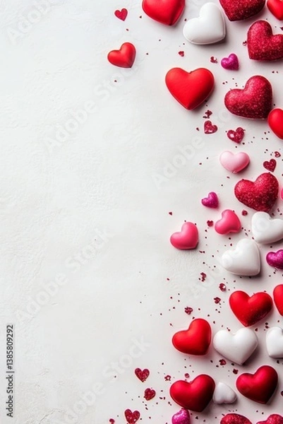 Obraz Valentine's day background