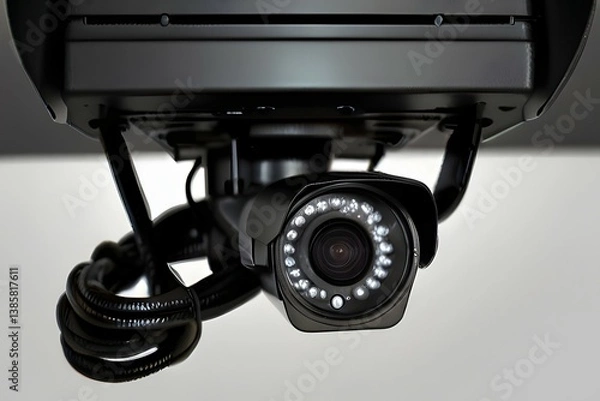 Fototapeta A drone camera flying in the sky-Drone camera HQ Images