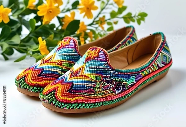 Obraz tribal sandals