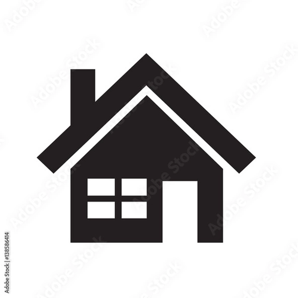 Obraz home icon Vector Illustration