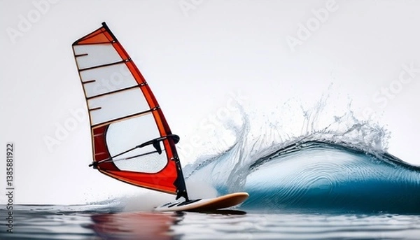 Obraz windsurfer in the sea