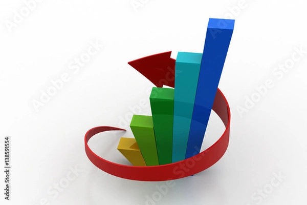 Obraz Financial growth security concept