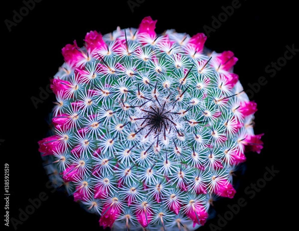 Fototapeta blooming cactus