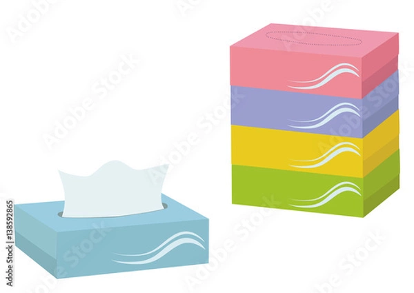 Obraz Ilustracja bibułka