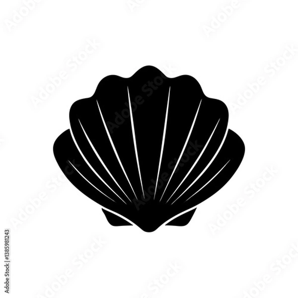 Obraz seashell isolated on white